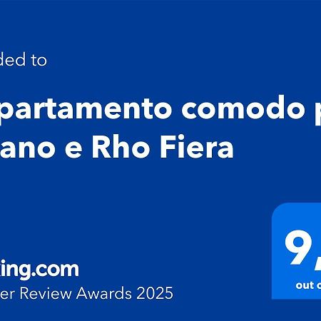 Appartamento Comodo Per Milano E Rho Fiera Ngoại thất bức ảnh